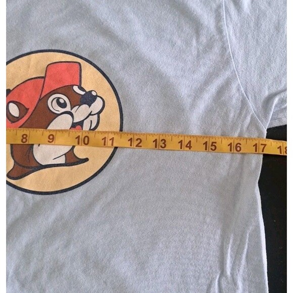 Buc-ee’s South Carolina SC T-Shirt Men’s Small Blue Tee "Living My Best Life" - Picture 4 of 5